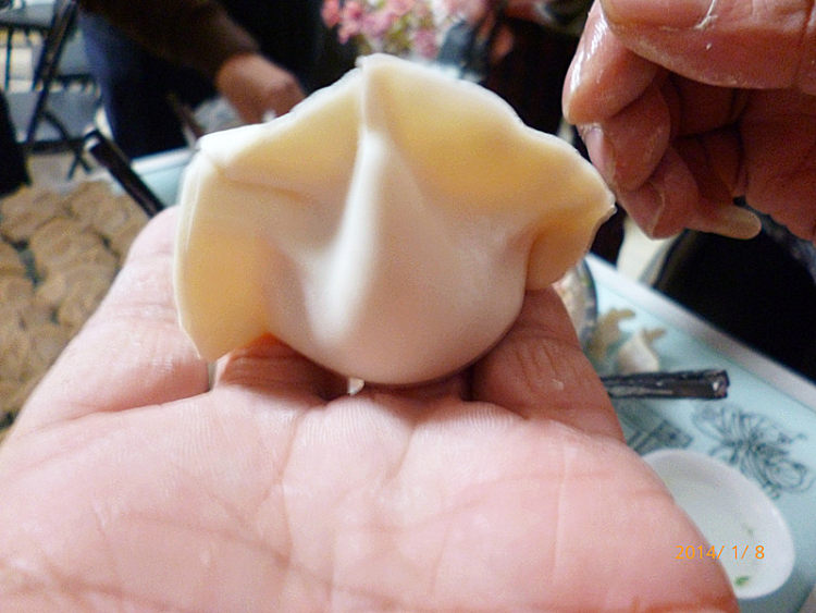 猪肉大白菜饺子步骤9