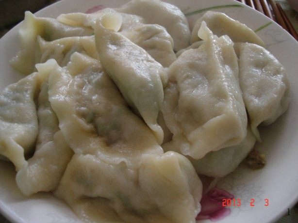 韭菜豆芽饺子步骤15