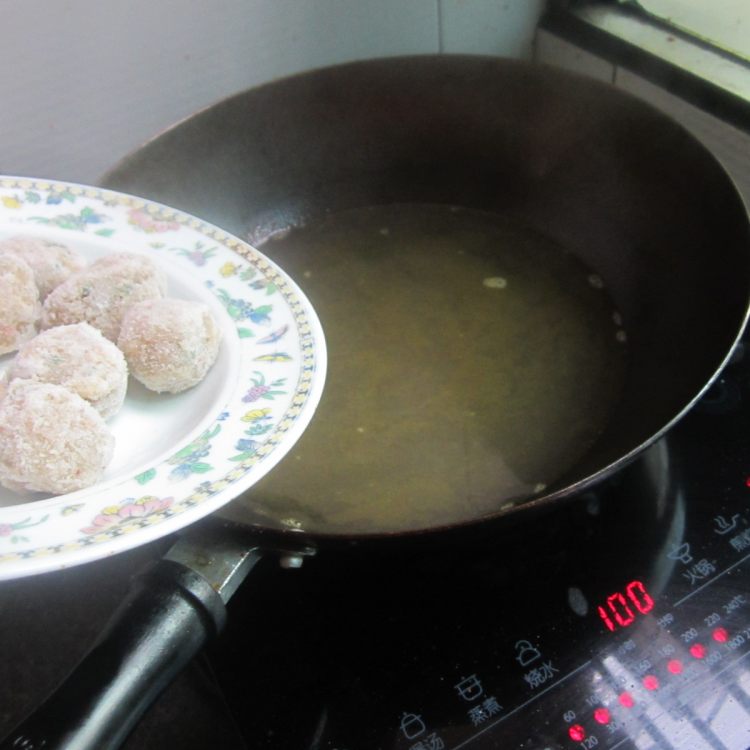 饺子丸子汤步骤5