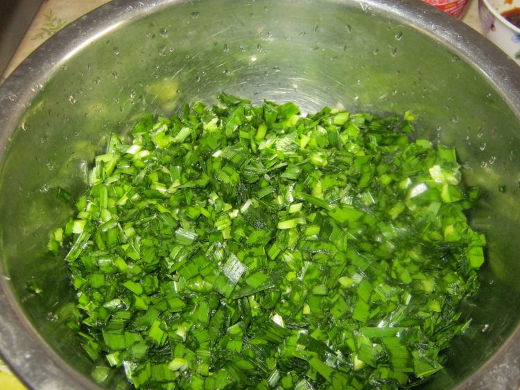 韭菜馅水饺步骤5