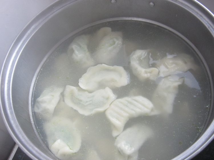 韭菜馅水饺步骤12