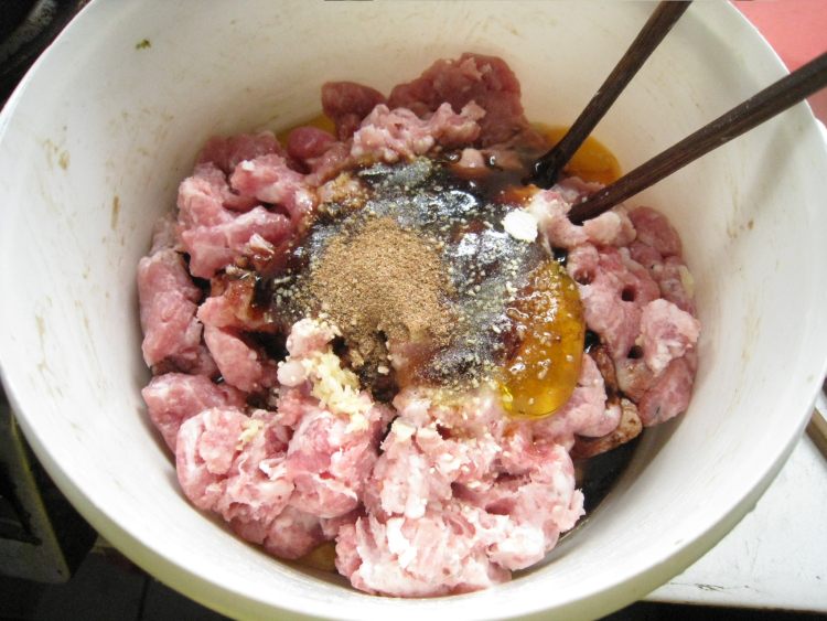香葱饺子步骤2
