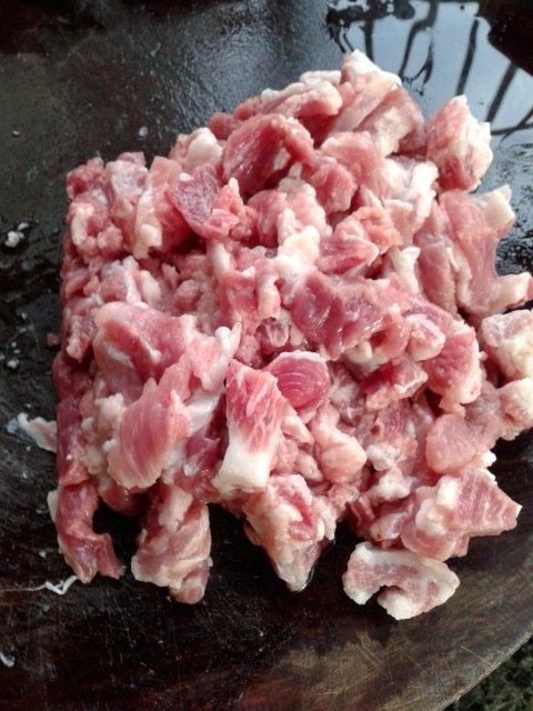 红萝卜猪肉饺子步骤3