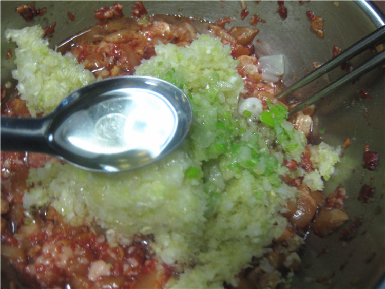 扇贝白菜肉饺子步骤8