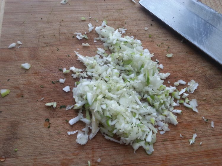 芥菜鲜肉水饺步骤3