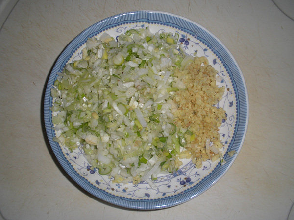 角瓜韭菜猪肉水饺步骤9