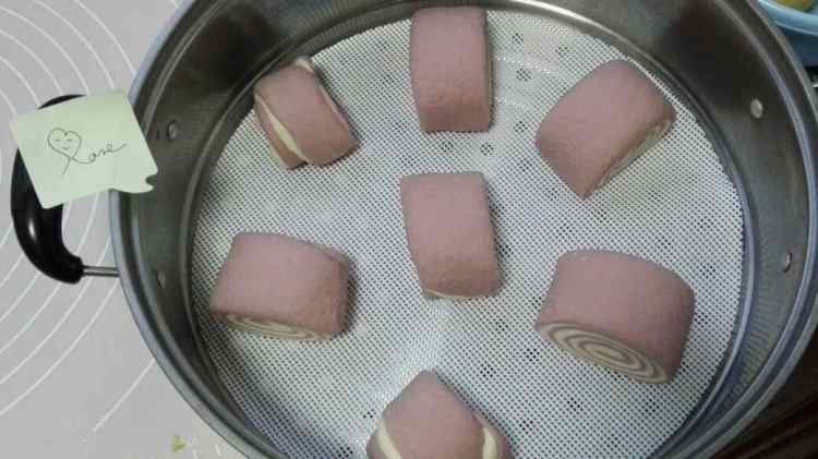 紫薯螺旋馒头步骤10