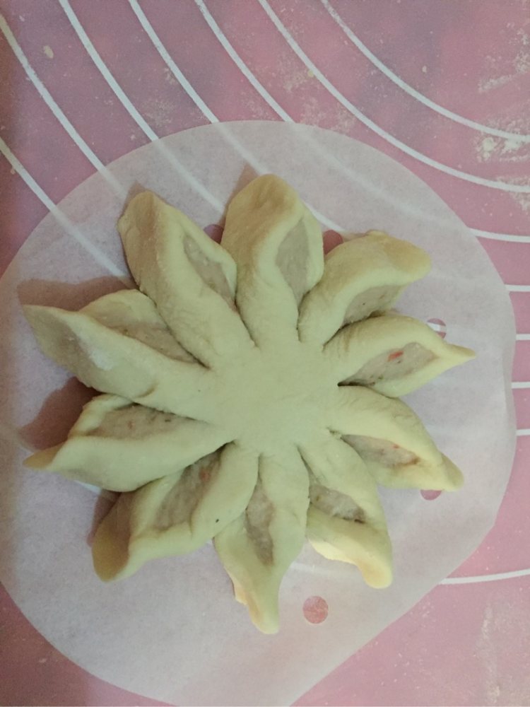 混合果汁花朵馒头步骤9