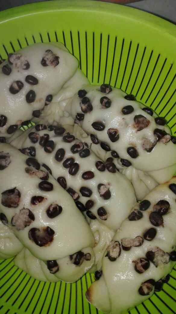 红豆卷馒头步骤9