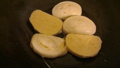 蛋煎馒头步骤5