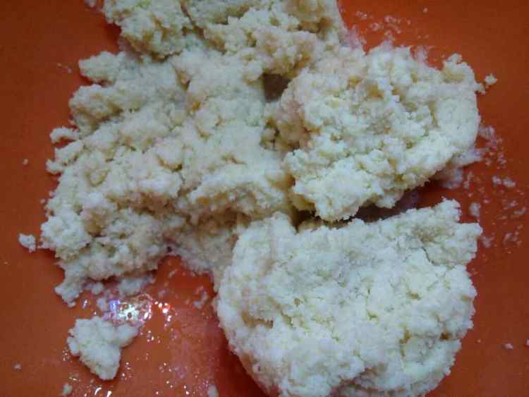豆渣玫瑰小馒头步骤2