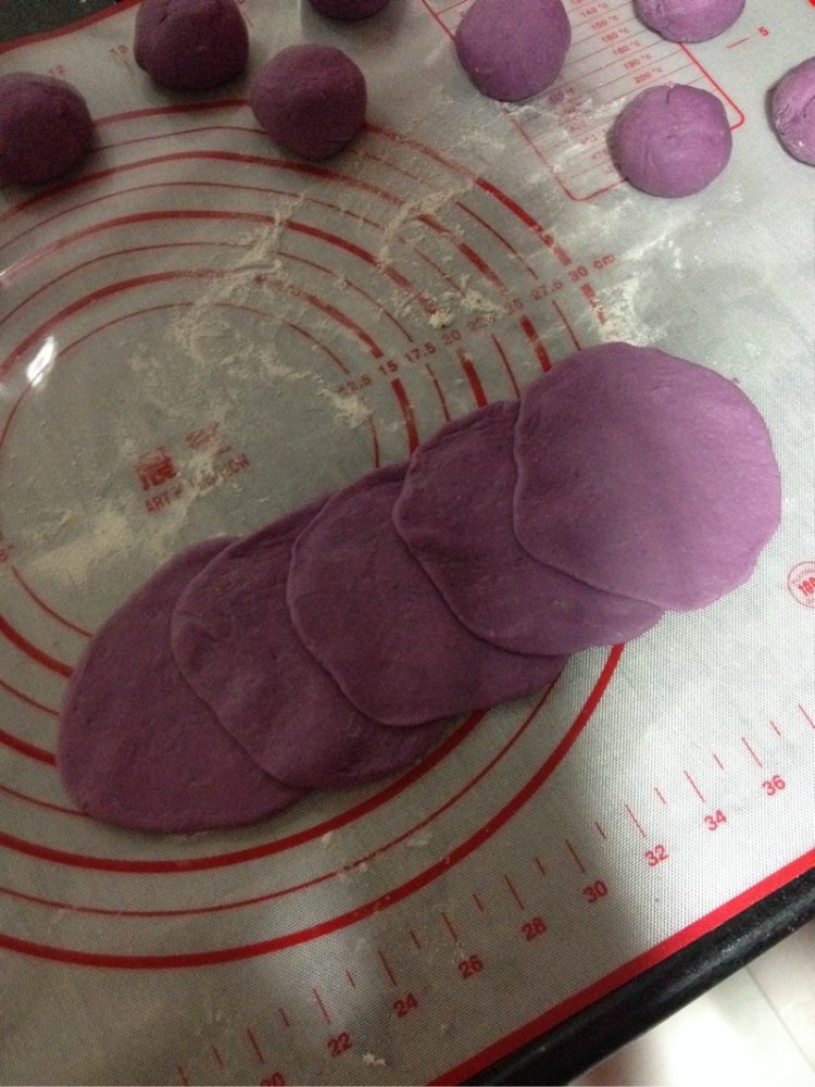 紫薯玫瑰花馒头步骤8