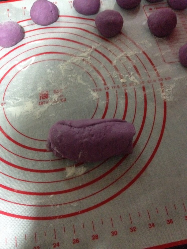 紫薯玫瑰花馒头步骤9