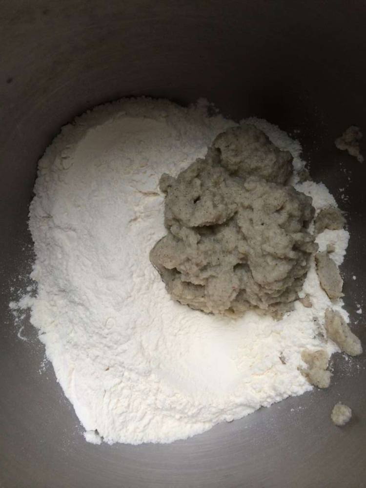 豆渣馒头步骤2