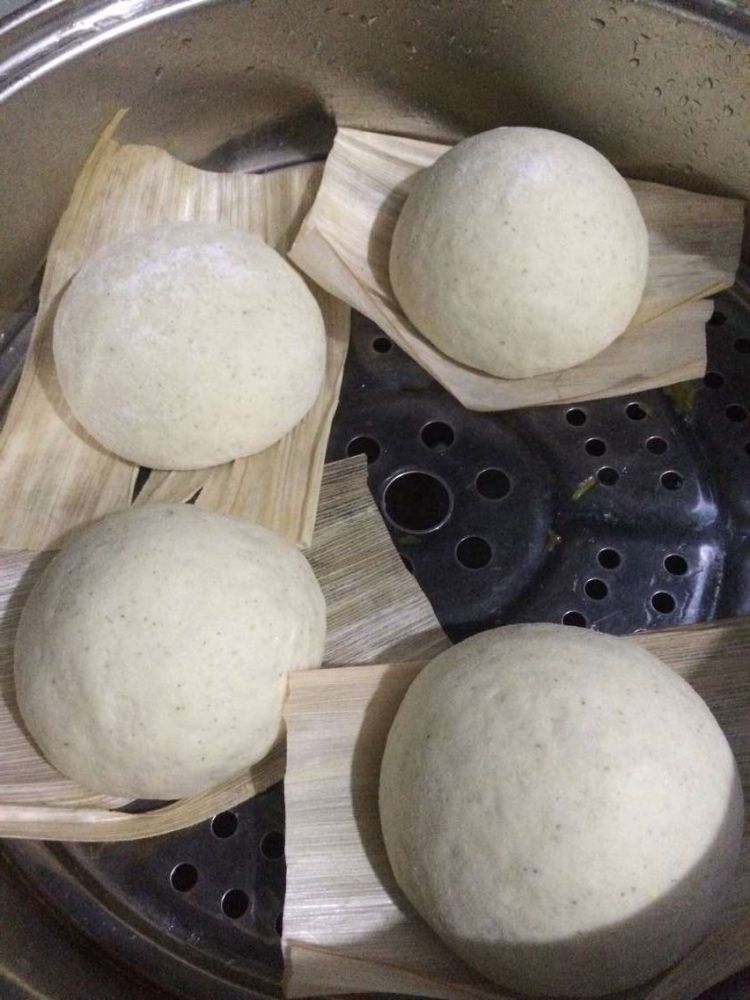 豆渣馒头步骤8