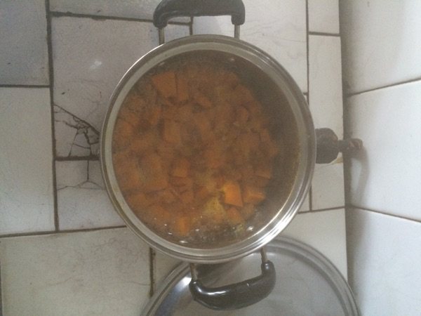 绣球南瓜馒头步骤1
