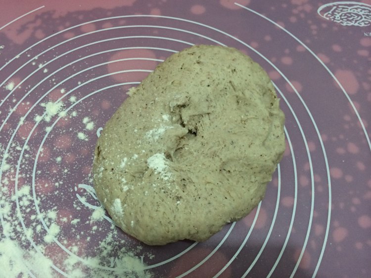 红豆黑米糊馒头步骤7