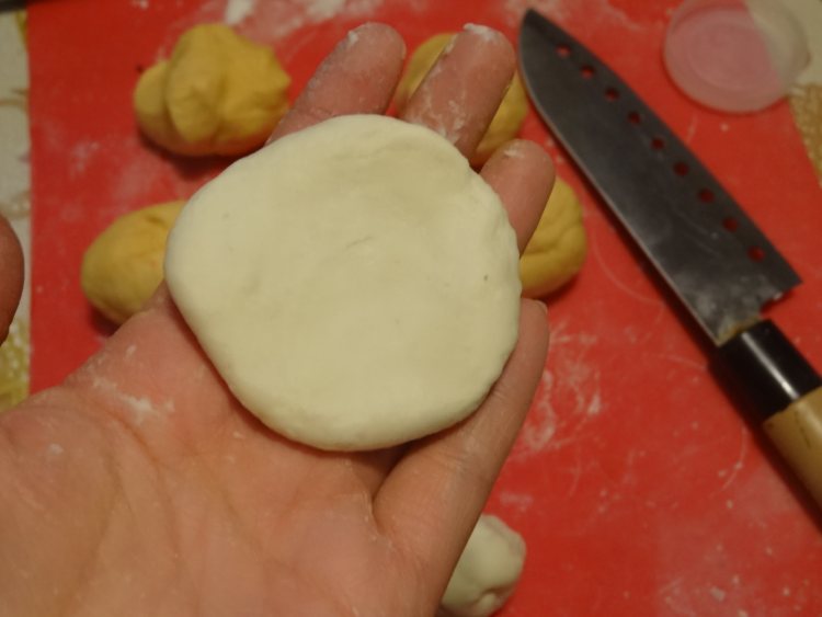 豆沙开花馒头步骤7