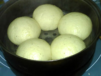 牛奶豆渣馒头步骤11