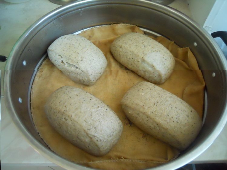 黑豆渣刀切馒头步骤8