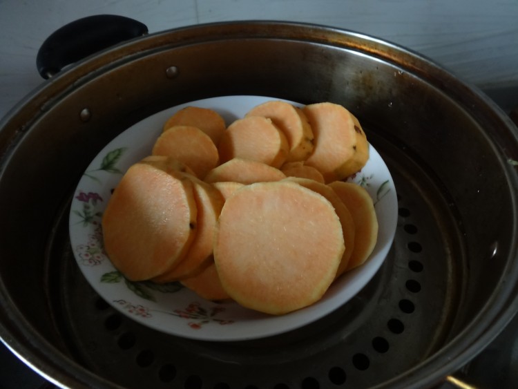 芝士红薯小馒头步骤2