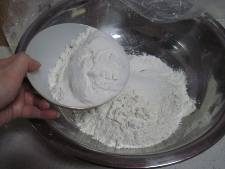 紫薯南瓜蝴蝶卷步骤3