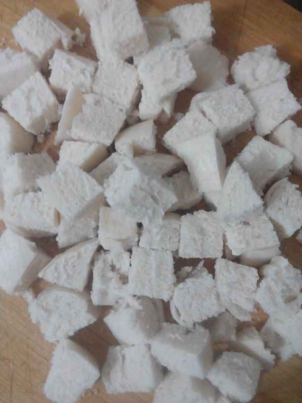 孜然馒头粒步骤2