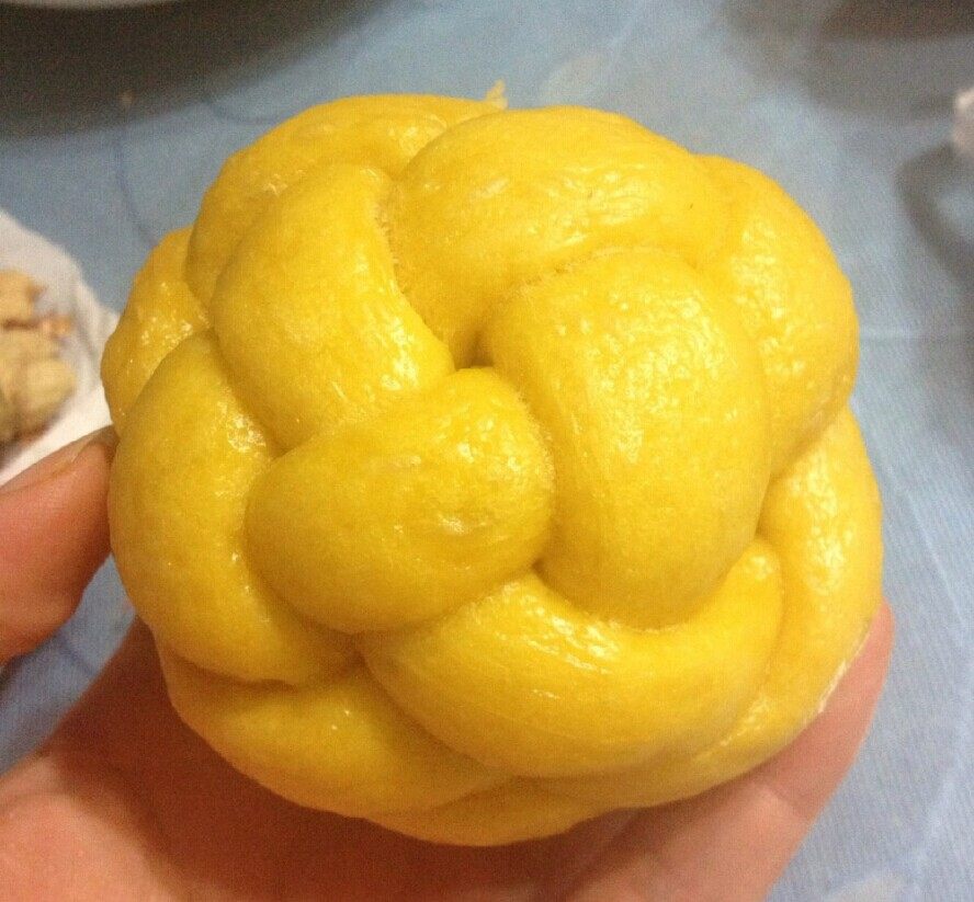 南瓜花式馒头步骤7