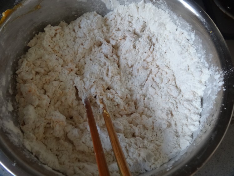 南瓜花生酱馒头步骤3