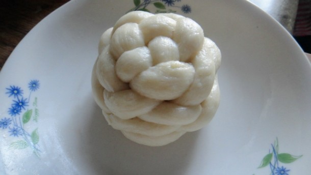 绣球馒头步骤9