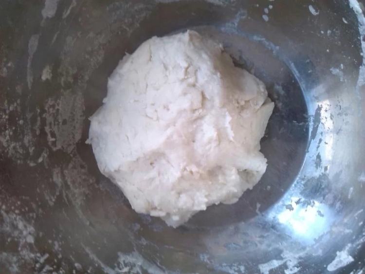 玫瑰馒头步骤1