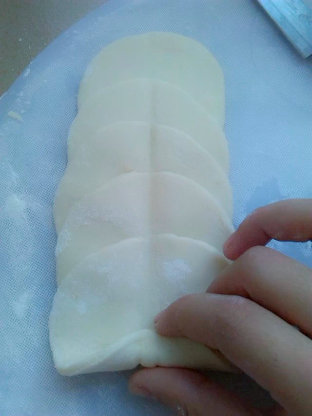 玫瑰馒头步骤6