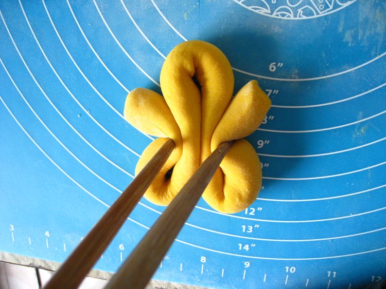 花样南瓜馒头步骤15