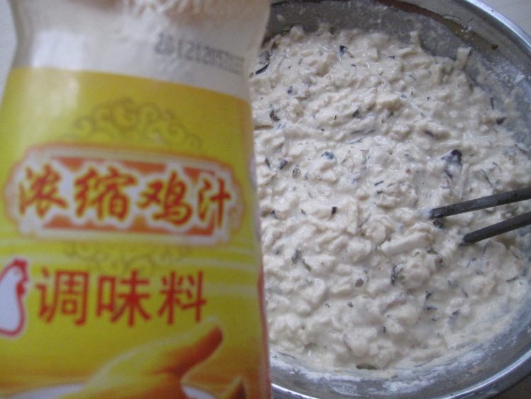 冷馒茄子海带丝煎饼步骤8