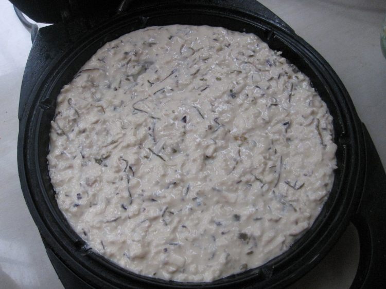 冷馒茄子海带丝煎饼步骤10