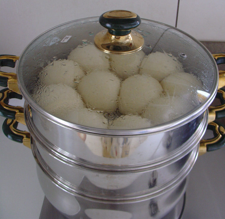 黄豆豆渣馒头步骤11