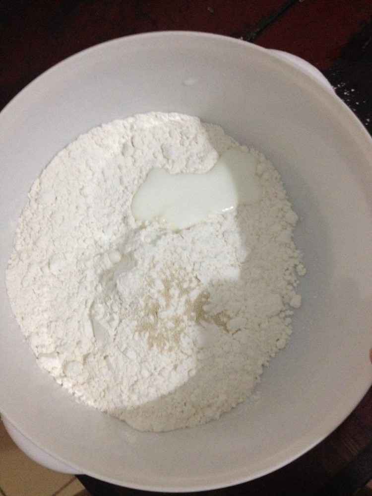 酸奶燕麦馒头步骤2
