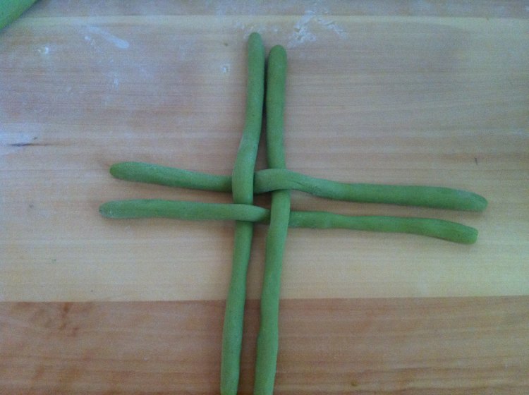 菠菜馒头步骤4