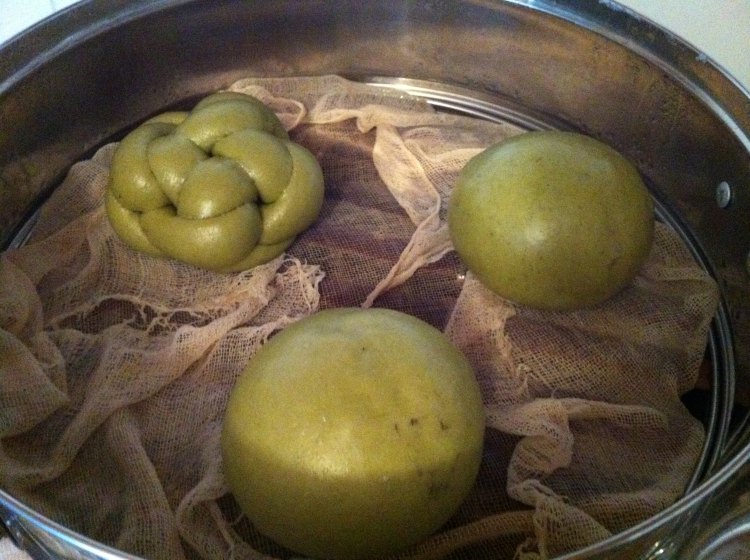 菠菜馒头步骤9