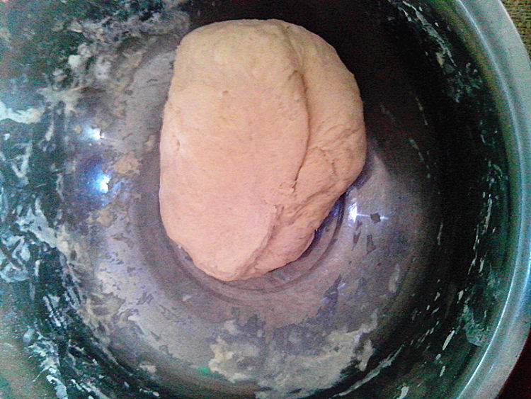 红豆馒头步骤3