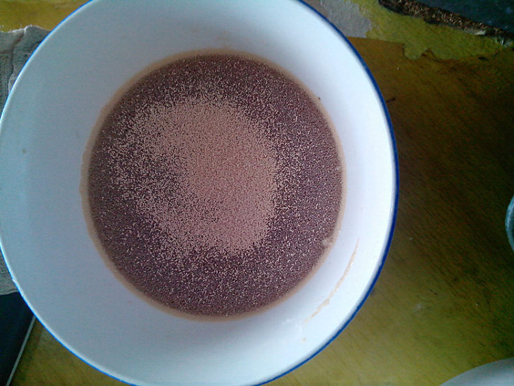 红豆馒头步骤2