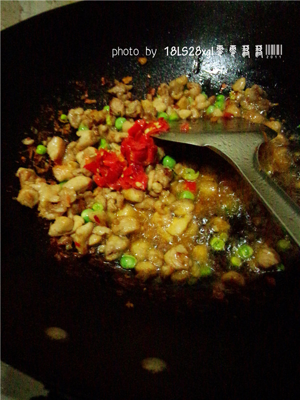 馒头炒鸡肉步骤10