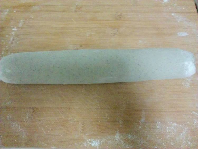 刀切黑芝麻馒头步骤5