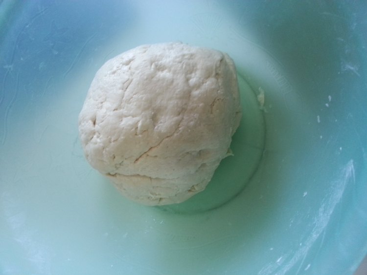 小熊猫绿豆包步骤1