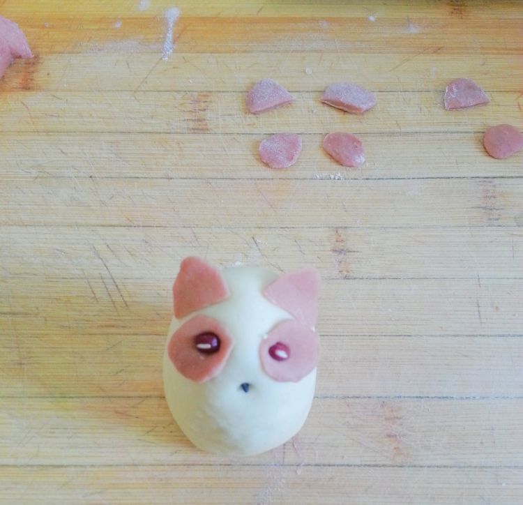 小熊猫绿豆包步骤10