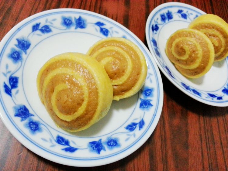 双色蜗牛小馒头步骤7