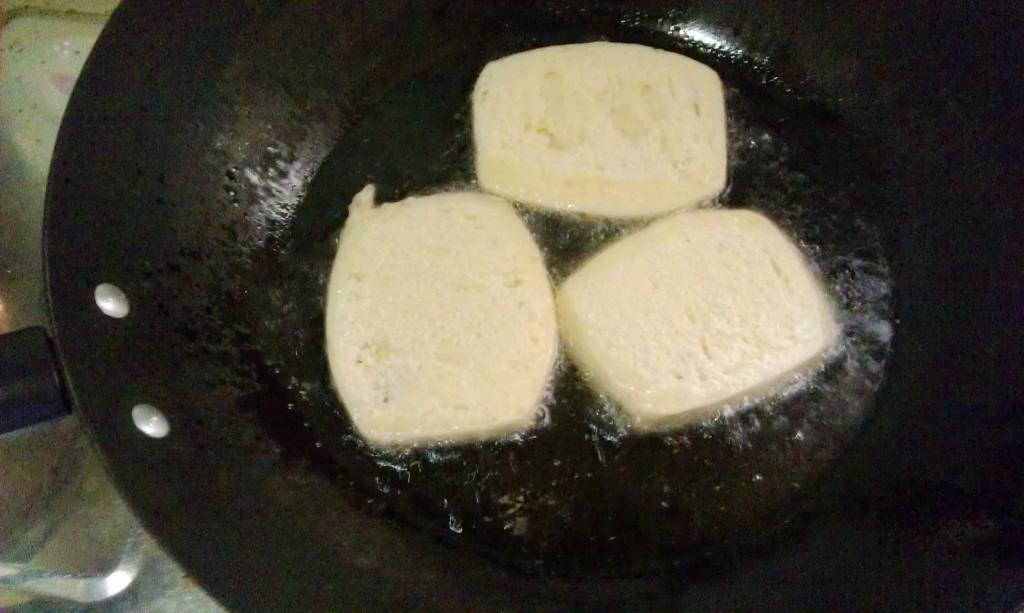 炸馍片步骤3