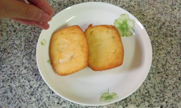 炸馍片步骤6