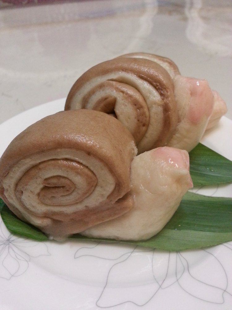 蜗牛馒头步骤8