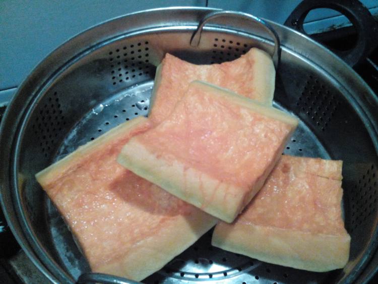 南瓜玉米馒头步骤1